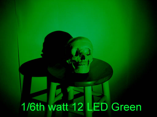 12 LED Spot Bulb Green