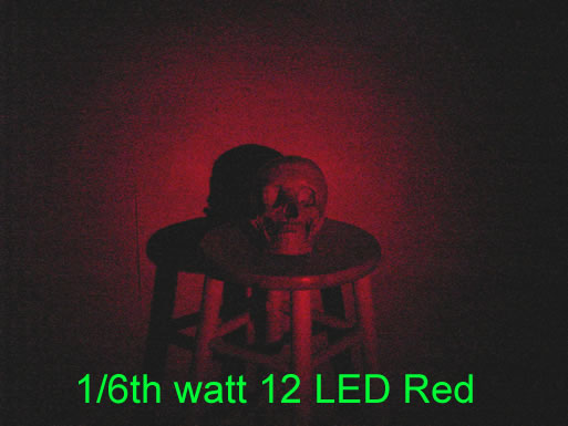 12 LED Spot Bulb Red