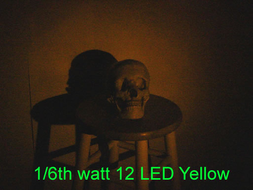 12 LED Spot Bulb Yellow