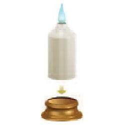 LED Color Changing Votive Tea Light Candle w/ Base