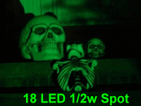 18 LED Spot Bulb Green
