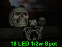18 LED Spot Bulb Cool White 8000K
