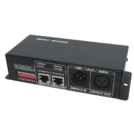 LED RF and DMX Controller