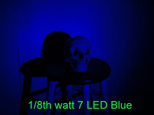 7 LED Spot Bulb Blue