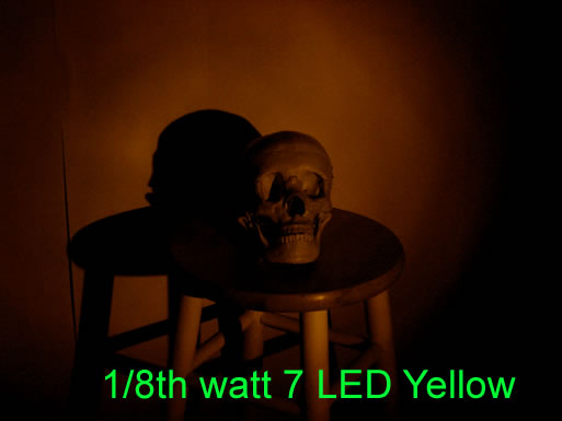 7 LED Spot Bulb Yellow