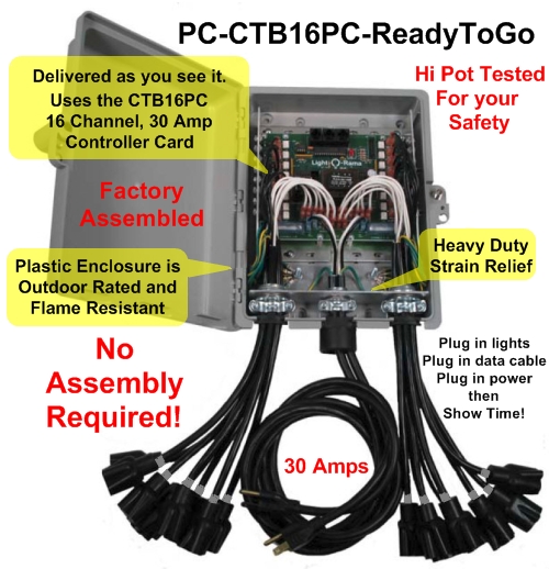 LOR PC 16 channel controller fully assembled