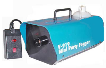 FOG MACHINE VEI V919MINI PARTY FOGGER w/remote & removable tank,