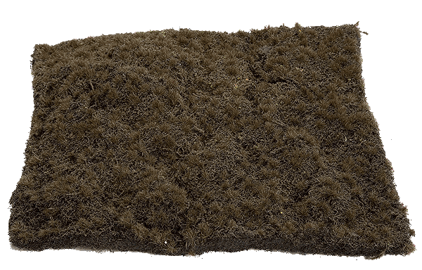 SHOW SPECIAL Moss Mat Artificial 12" x 12" Brown