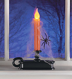 Single Flickering Candle Lamp