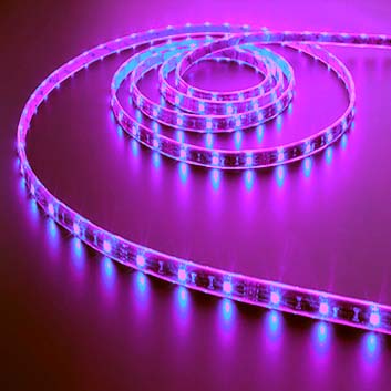 LED Flexible Strip Light - 300 LED 5 Meter 5050 Blacklight Purple