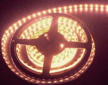 LED Flexible Strip Light - 150 LED 5 Meter 5050 Warm White