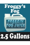 Fog Fluid Froggys Fog Freezin Juice 2.5 Gallon Fog Juice Fog Solution
