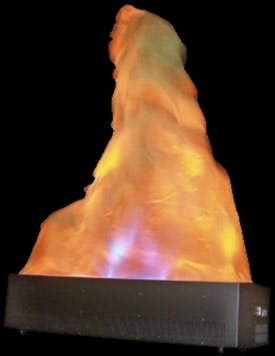 VEI V0109 Giant Flame faux fire silk flame light