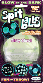 SHOW SPECIAL Glow in the Dark Spit Balls 2 gram pack