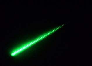 Meteor Tubes 5 Piece Set - 39.4" Green LED