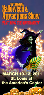 Visit MinionsWeb.com in Booth 617 at the 16th Transworld Halloween Attractions HauntShow in St Louis, March 10 - 13, 2011
