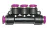3 port Manifold Union 5/16x1/4
