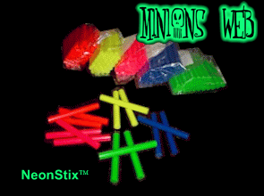 NeonStix Cobweb Hot Glue Sticks