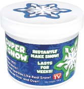 Super Snow instant snow 100 gram jar