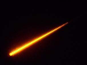 Meteor Tubes 5 Piece Set - 39.4" Yellow LED