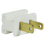 SHOW SPECIAL Male Zip Plug - SPT1 - Snap On White