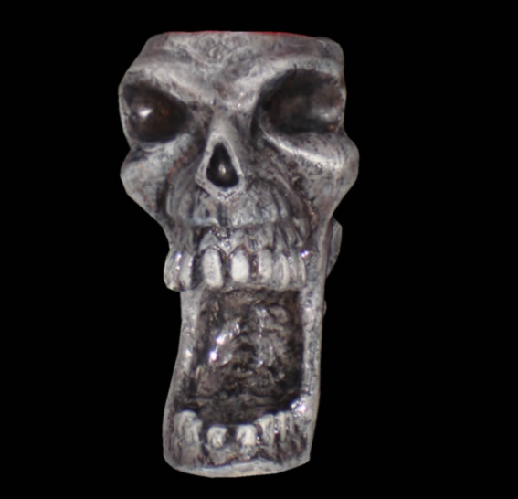 Laughing Skull Candle Holder