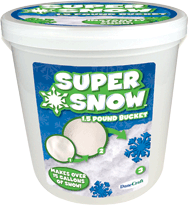 Super Snow instant snow 1.5 lb tub
