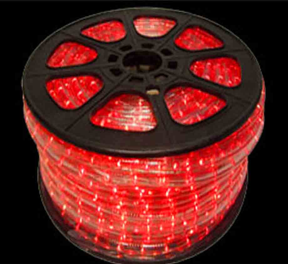 PRESHOW Rope Light Red 50 Meter (164 ft) Spool