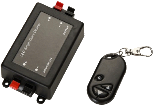RF Remote Control LED Single Color Dimmer