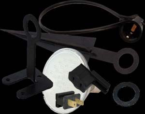 Zip Twist Lighting Kit - 10 Piece Stake & Mount Set