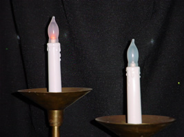 6" LED flickering battery candles