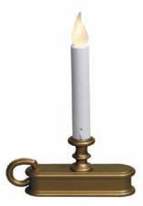 Single Candle Lamp Platinum