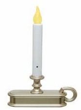 Single Candle Lamp Brass